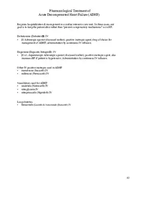 Clinical Pharmacology Study Guide (Pharmacological Treatment)