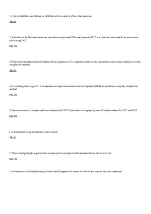 Chapter 1 Interpreting Financial Statements with Examples