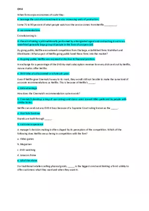 Exam MIS Ch. 4