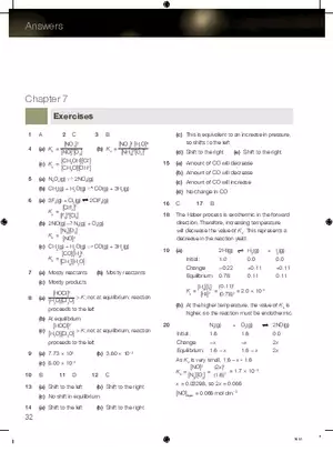 Chemistry Answers Chapter 7