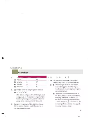 Chemistry Answers Chapter 3