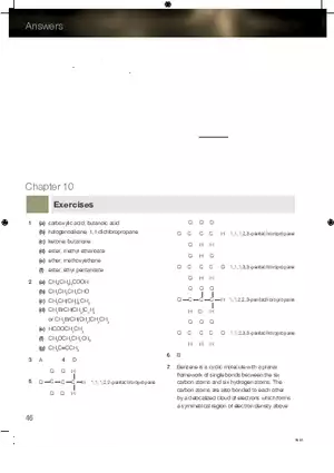 Chemistry Answers Chapter 10