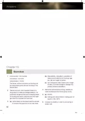 Chemistry Answers Chapter 15