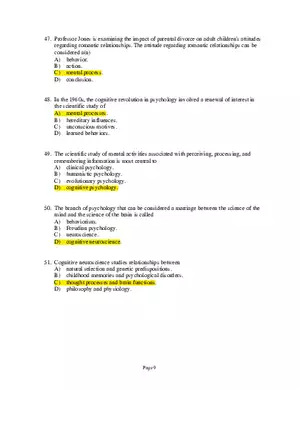 Psychology Module 1 Part 2