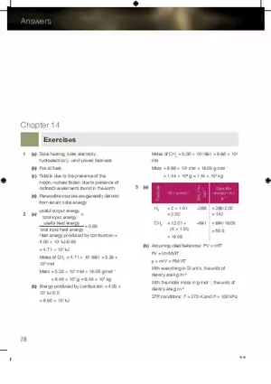 Chemistry Answers Chapter 14