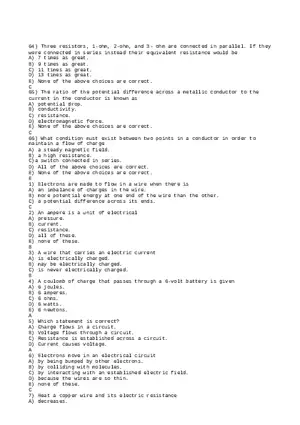 Exam Elementary Physics Chapter 23 Part 2