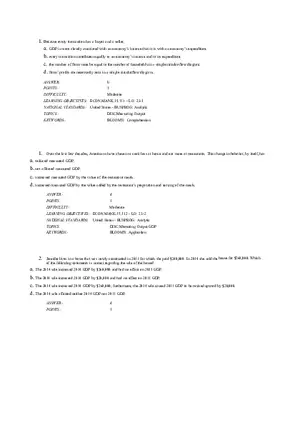 Gross Domestic Product