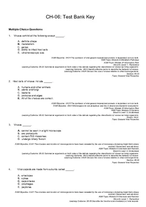 Microbiology CH-06 Key 1