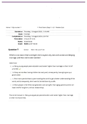 Sociology Review Quiz Part 1