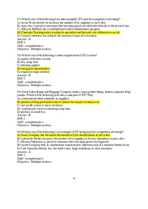 Chapter 16  JIT and Lean Operations Answers Part 3