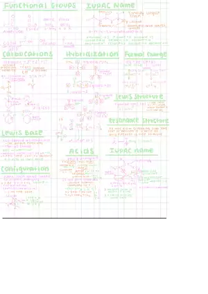 Organic Chemistry 1 Final Exam