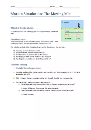 Motion Simulation The Moving Man