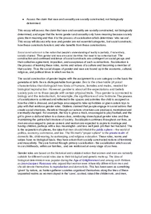 Race is a Social Construct Essay