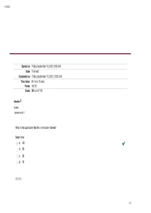 Written Prep Assessment  Attempt Review Part 1