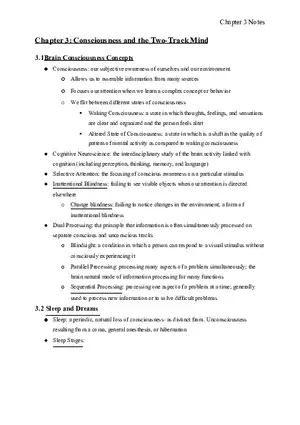 Chapter 3 Consciousness and the Two-Track Mind