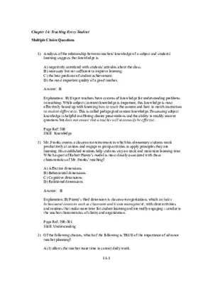 Chapter 14 Teaching Every Student