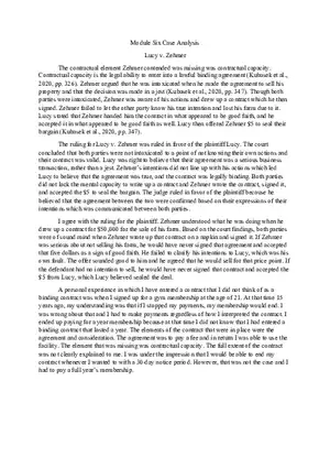 Lucy v. Zehme