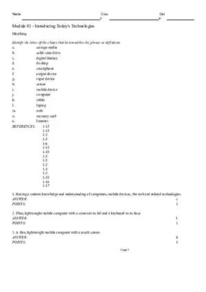 Module 01 Introducing Todays Technologies