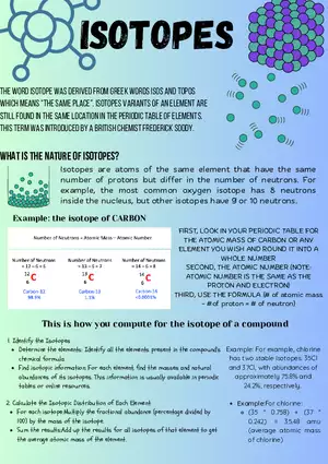 Isotopes and Their Uses