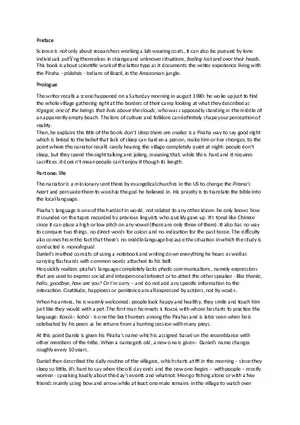 Don't Sleep, There are Snakes by Daniel Everett - Summary
