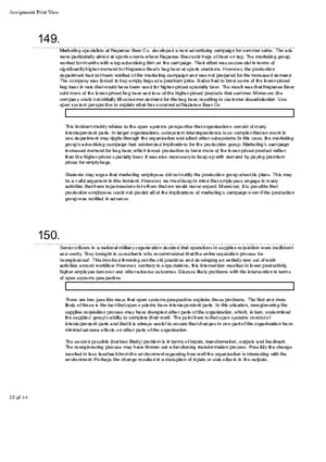 Organizational Behavior Ch 1 Essay