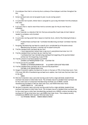 An Employee Time Ticket is an Hour-by-Hour Summary of the Employee’s Activities Throughout the Day