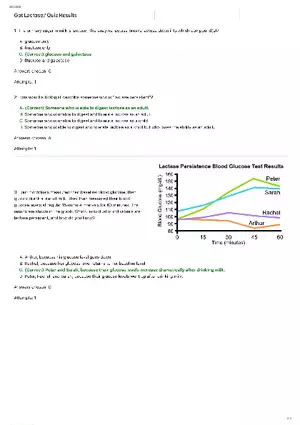 Got Lactase Quiz Results