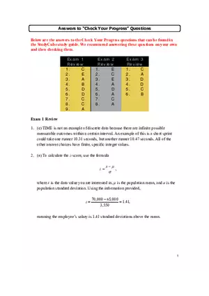 Answers to “Check Your Progress” Questions