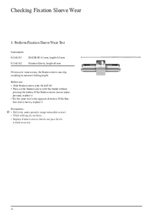 Femoral Neck Checking Fixation Sleeve Wear