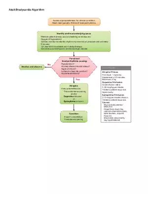 Adult Bradycardia Algorithm