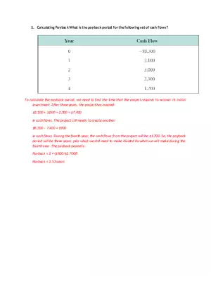 Finance Chapter 9 Solutions