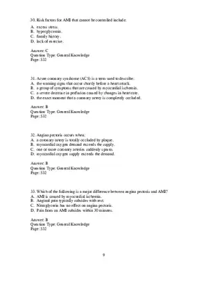 Cardio Chapter 14 Multiple Choice 2