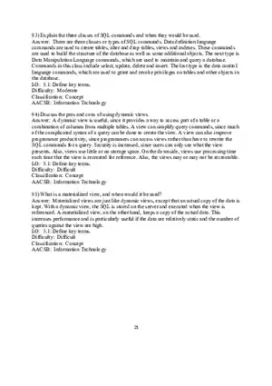 Chapter 5 Introduction to SQL Essay
