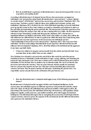 Macrosystem Examples