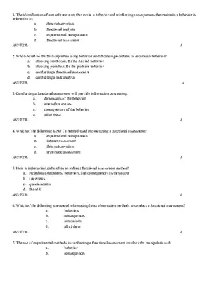 Understanding Problem Behaviors Through Functional Assessment