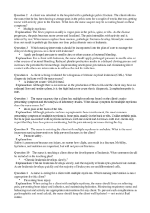 Hemo Function Questions 14
