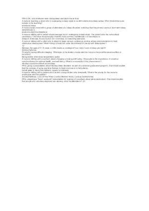 Self Care Rest and Sleep Test