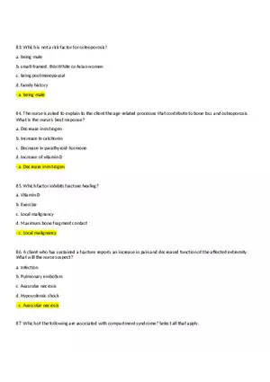 Multidimensional Care 1 Exam Part 3 Answers