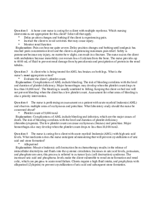 Hemo Function Questions 16
