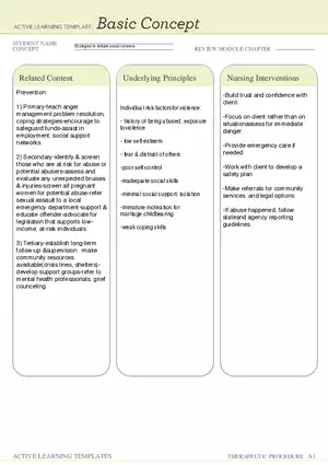 Strategies to Reduce Social Violence