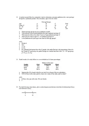 Descriptive Statistics - Tabular and Graphical Displays Chapter 2 Answers 3