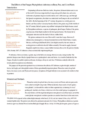 Biology - This is Crucial to Doing Well on Lab Reports Part 1