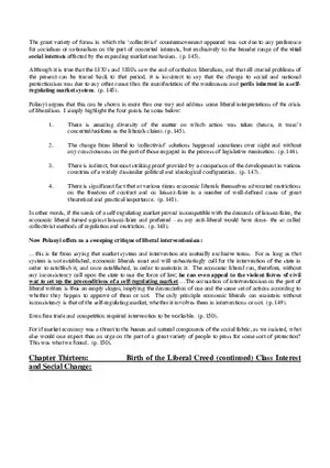 Notes on The Great Transformation Part 3