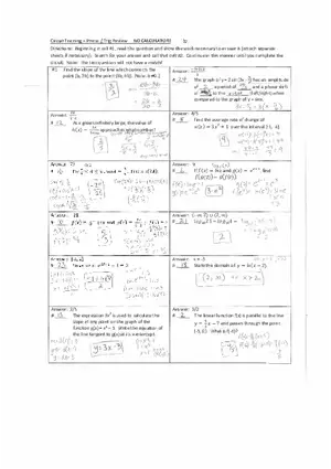 Review Circuit Answer Key