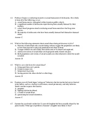 Practice Test - Sexuality Part 2