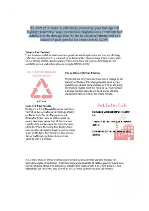 Fast Fashion Notes