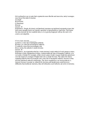 Fundamentals of Management - Organizational Structure and Design Part 4