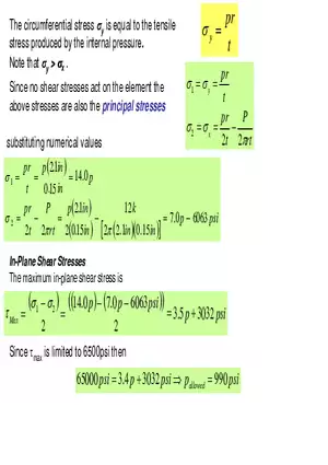 Combined Loading Solutions Part 2