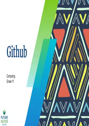 What Role does Github have in Data