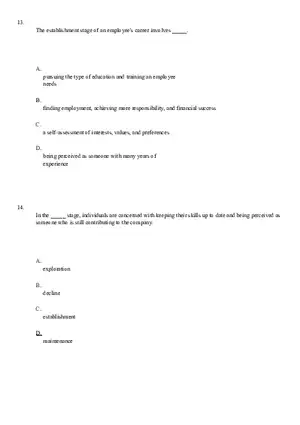 Workforce Development Programs and Sector Partnerships 13-25 Answers